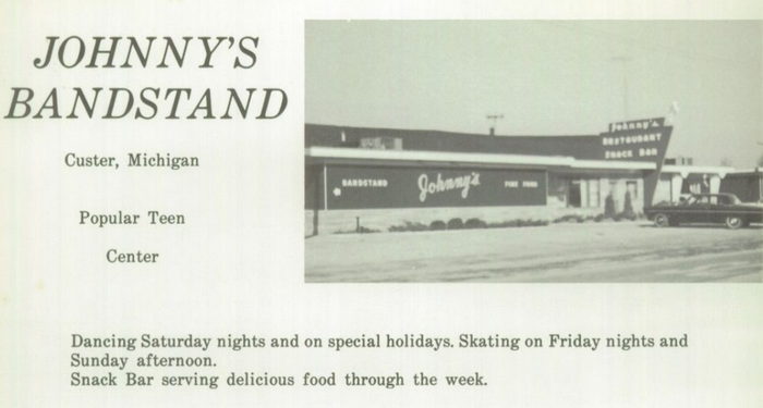 Johhnys Skate Center (Johnnys Bandstand, Johnnys Entertainment) - Yearbook Ad 1971